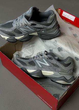 Женские кроссовки в стиле new balance 9060 grey.6 фото