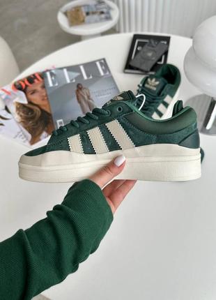 🔥жінок кросівки adidas campus x bad bunny green🔥3 фото