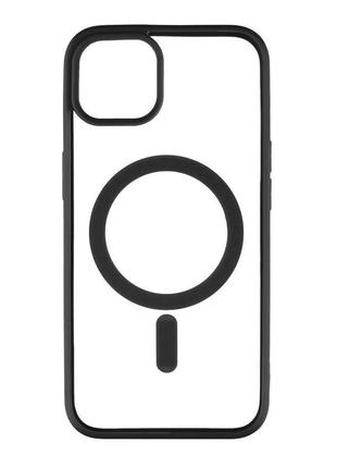 Чехол color magsafe apple iphone 13 black