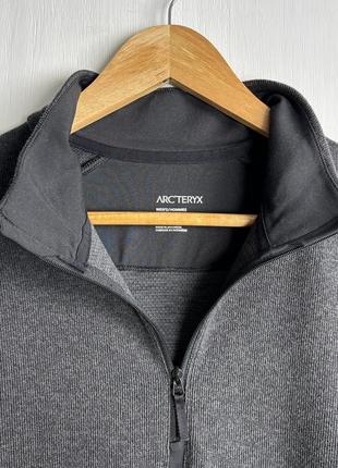 Arc’teryx covert lt 1/2 zip fleece чоловіча флісова кофта6 фото