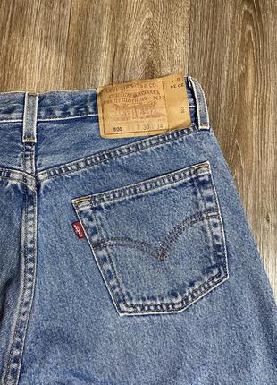 Levi’s 501 чоловічі джинси левіс левайс світло сині вінтажні  оригінал штани 30 34 м s3 фото