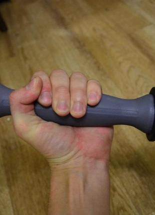 Гантели shake weight   28,5х10 см 1.3кг черный с серебристым2 фото