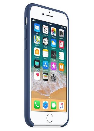Чохол silicone case without logo (aa) для apple iphone xs max (6.5") синій / blue cobalt 3