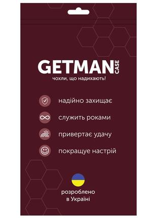 Tpu чехол getman ease logo усиленные углы для samsung galaxy note 20 бесцветный (прозрачный) 3