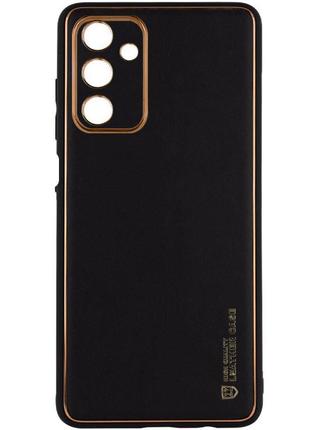 Кожаный чехол xshield для samsung galaxy a14 4g/5g, черный / black