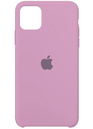 Чохол для apple iphone 11 pro max (6.5") - silicone case (aa) (ліловий / lilac pride)