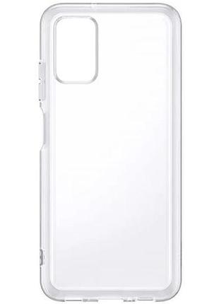 Tpu чохол epic transparent 1,5mm для samsung galaxy a03s, безбарвний (прозорий)