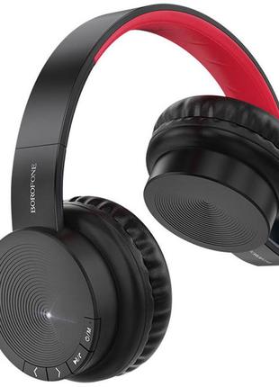Bluetooth навушники borofone bo11, чорний