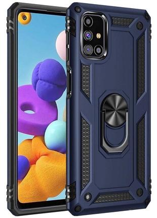 Ударопрочный чехол serge ring for magnet для samsung galaxy m31s