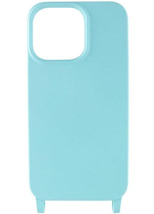 Чехол tpu two straps california для apple iphone 12 pro max (6.7 дюйма) бирюзовый / marine green 3