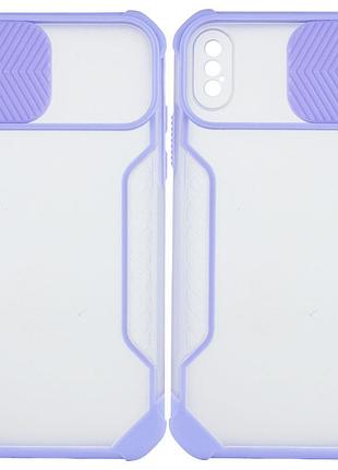 Чехол camshield matte ease tpu со шторкой для apple iphone xs max (6.5"")