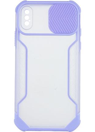 Чехол camshield matte ease tpu со шторкой для apple iphone xs max (6.5"") 3