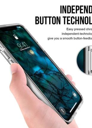 Чехол tpu space case transparent для apple iphone 14 pro max (6.7 дюйма) прозрачный 5