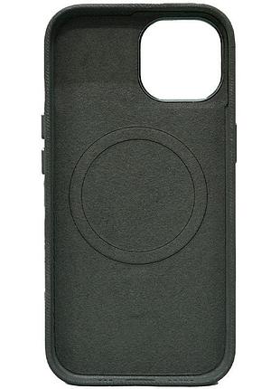 Чохол denim with magsafe для apple iphone 14 (6.1") pine needle 3