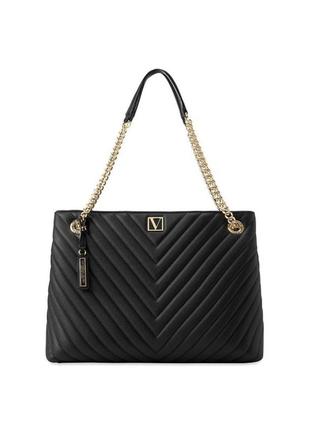 Сумка the victoria shoulder tote black victoria's.