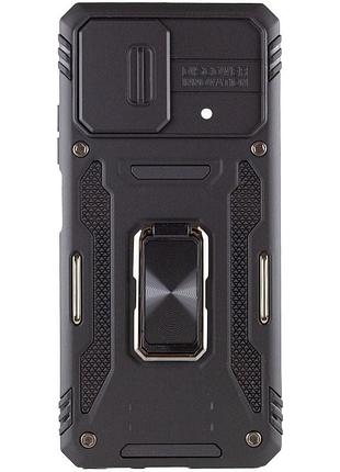 Ударостійкий чохол camshield army ring для xiaomi poco x5 5g / note 12 5g чорний / black 2