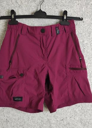 Женские трекинговые хайкинговые туристические шорты mt500 purple forclaz, s
