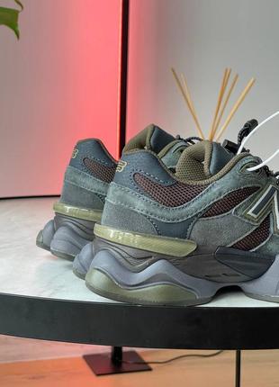 Женские кроссовки new balance 9060 blacktop dark moss — цена