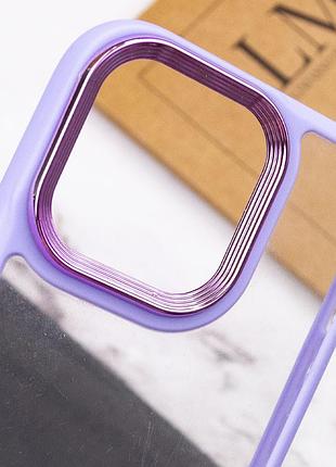 Чехол tpu+pc lyon case для apple iphone 13 pro max (6.7 дюйма) purple 6