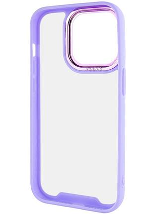 Чехол tpu+pc lyon case для apple iphone 13 pro max (6.7 дюйма) purple 4