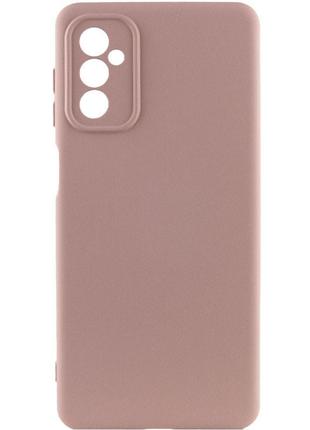 Чехол silicone cover lakshmi full camera (a) для samsung galaxy m14 5g, розовый / pink sand