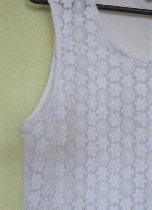 Майка блуза из комбинированной ткани от new look3 фото