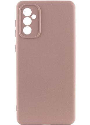 Чехол silicone cover lakshmi full camera (a) для samsung galaxy a34 5g, розовый / pink sand