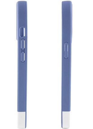 Чехол tpu+pc bichromatic для apple iphone 13 pro max (6.7 дюйма) blue / white 3