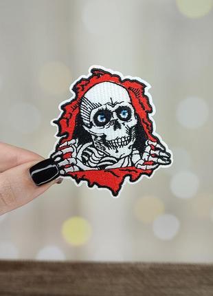 Нашивка, патч "череп, скелет"  (наш0169)
