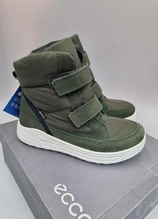 Зимові черевики ecco urban snowboarder 32, 34, 35 зимние ботинки