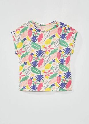 Футболка з принтом - багатобарвна kiabi