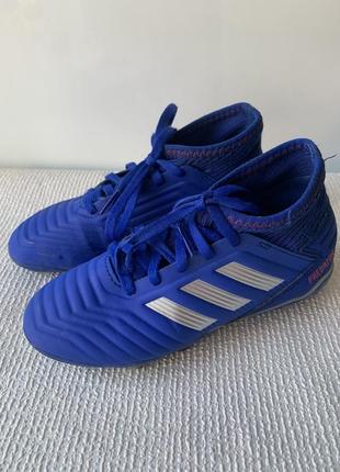 Футбольные бутсы adidas predator 31,5 г