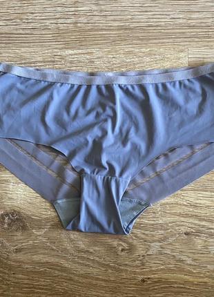 Шикарні, трусики, безкоштовні, в темно, сірому, кольорі, з заднього плану, в смужку, від бренду: tu👌