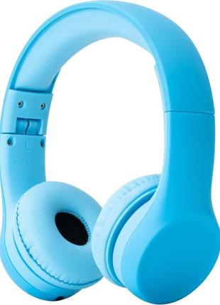 Детские наушники snug play+ с ограничением громкости для малышей,голубий