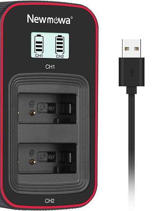 Сток! newmowa bln-1 usb-зарядний пристрій для фотоапаратів olympus bln-1 та olympus om-d e-m1, om-d e-m5, pen e-p5, pen-f