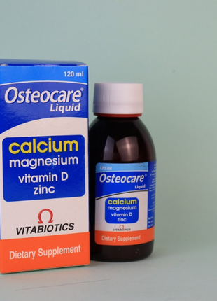 Osteocare liquid сироп остеокеа кальцій магній цинк вітамін д3 120мл єгипет