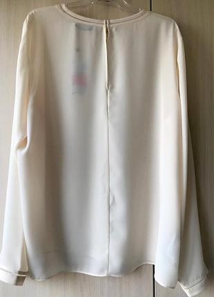 Кремова блуза mango / xl 5