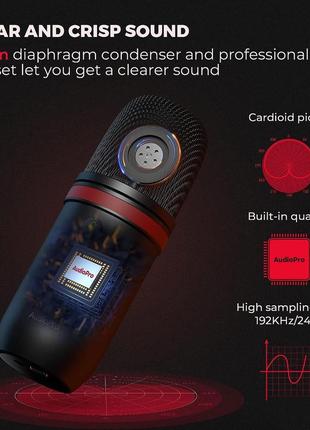 Ігровий usb-мікрофон audiopro2 фото