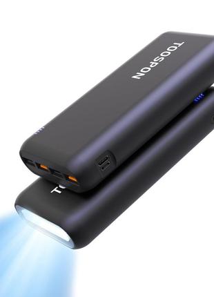 Новый power bank 50000mah портативное зарядное устройство 3a usb c
