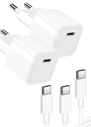 Зарядное устройство usb c 20 вт, быстрое зарядное устройство hosanwell type c