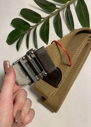 Ремень мужской 4 см тактический слава украиные черная ремень армейский ремень хаки текстиль