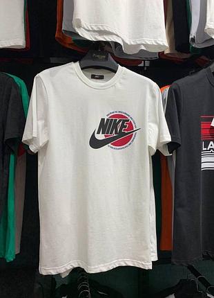 Футболка nike white біла