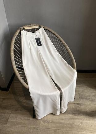 Брюки/палаццо/брюки палаццо/белые брюки/белые брюки палаццо