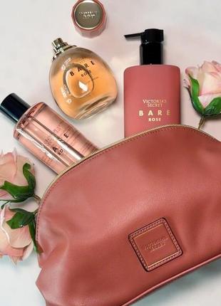 Косметичка victoria's secret bare rose makeup bag сумочка міні