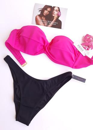 Купальник бандо пушап victoria's secret виктория сикрет оригинал
