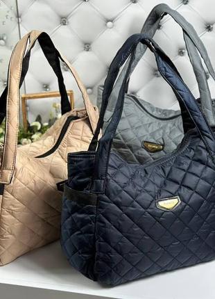 Женская стильная и качественная сумка из эко кожи серая5 фото