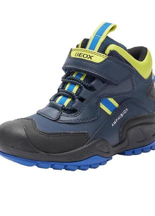 Дитячі черевики утеплені  geox savage waterproof 28-32 р демісезонні водонепроникні євро зима
