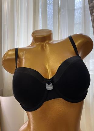 Анжеліка чорна/ анжеліка з просиліконеною спинкою без пуш ап