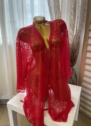 Накидка плюс сайз/ мереживна накидка