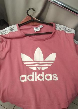 Футболка вкорочена adidas6 фото